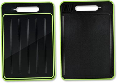 Дошка для розморожування та нарізання 31,1 х 21 см, чорний/зелений SMELEYOU