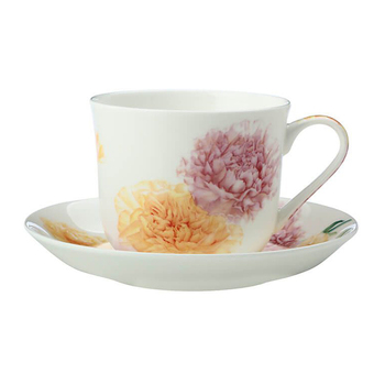 Чашка з блюдцем Maxwell & Williams Carnations FLORIADE, порцеляна, 480 мл