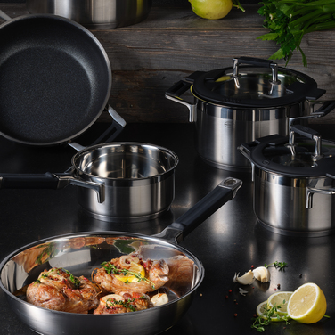 Каструля 16 см з кришкою Silence PRO Rosle