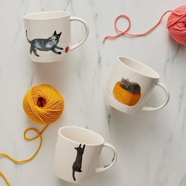 Кухоль Maxwell & Williams FELINE FRIENDS Ball Of Yarn, порцеляна, 400 мл