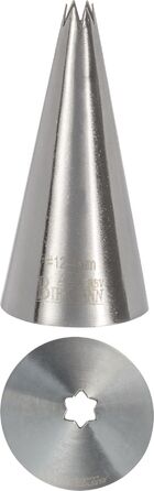 Насадка для крему, 0,4 см, # 12 RBV Birkmann