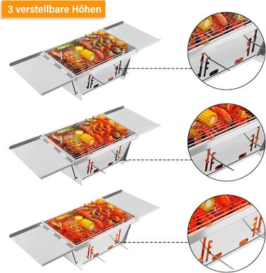 Сложный гриль для барбекю с регулировкой Dripex