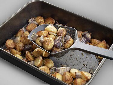 Шумовка зелена Scoop Plus Large Joseph Joseph