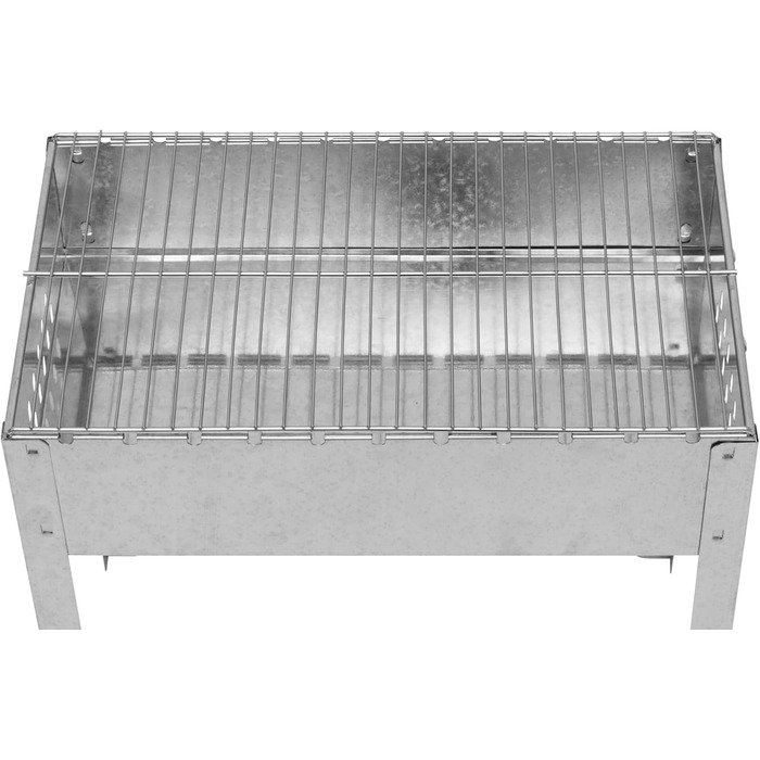 Портативний мангал включаючи 6 шампурів та решітку для гриля Grillpaul