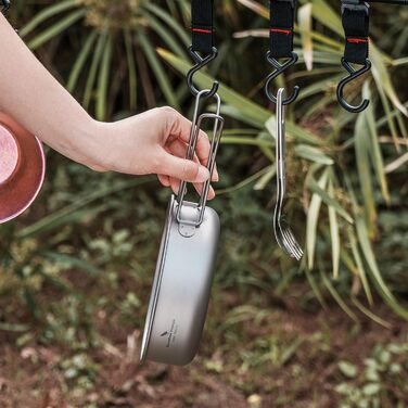 Титановые кастрюли со складной ручкой Ti1096T Boundless Voyage