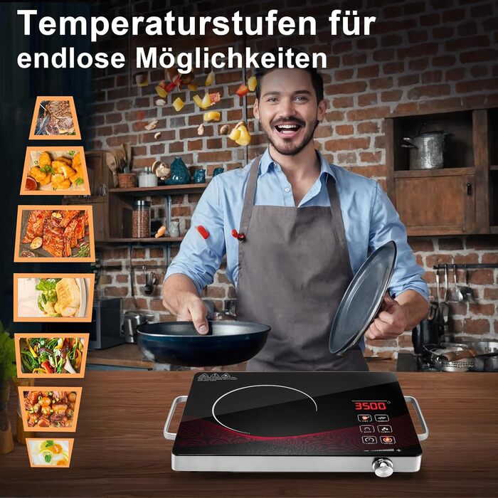 Індукційна варильна поверхня 3500 Вт Bellanny