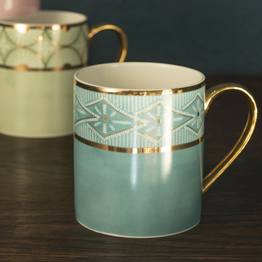 Кухоль для чаю CreativeTops Pierre Blue Dagoty, фарфор, 300 мл