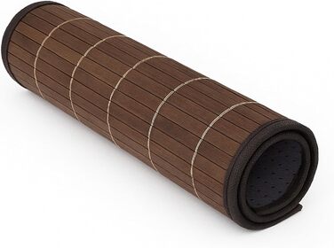 Набір із 6 сервірувальних килимків 45 x 30 см, коричневий Relaxdays