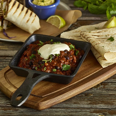 Сковорода чавунна 13х3 см, 350 мл, квадратна, Genware