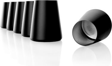 Набір склянок 380 мл, 6 предметів, чорний/сріблястий Power Stölzle Lausitz