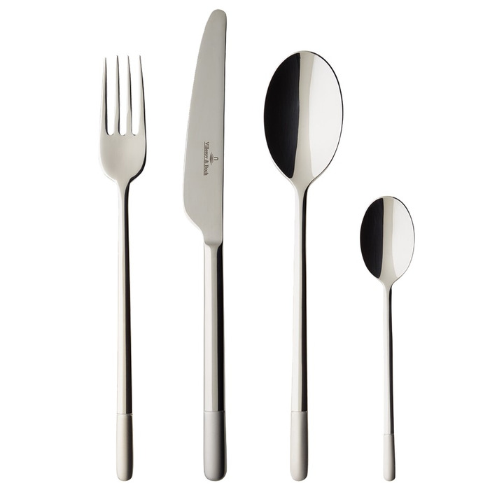 Набір столових приборів з сатинованим покриттям на 6 персон, 24 предмети Ella Villeroy & Boch