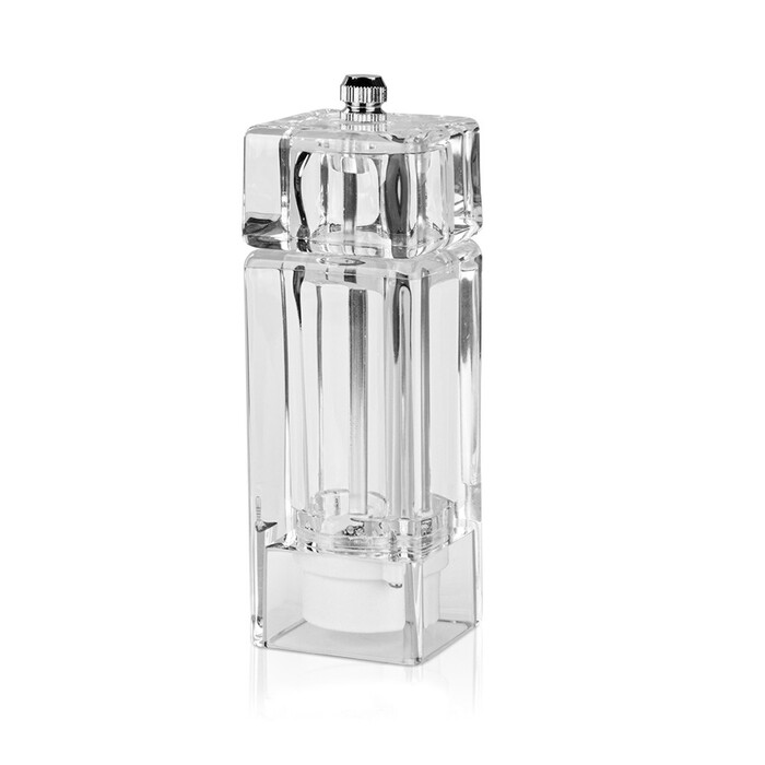 Млин для солі та перцю Fissman квадратна 13,5x4 см механічна (8116)