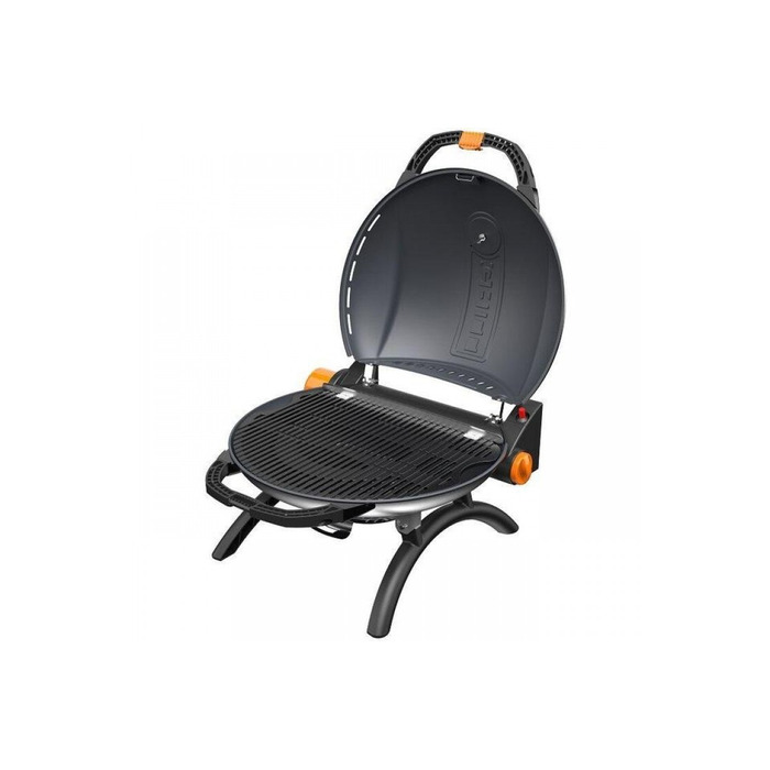 КОМПЛЕКТ Портативный переносной газовый гриль O-GRILL 900, черный+шланг в подарок! Код: 011682