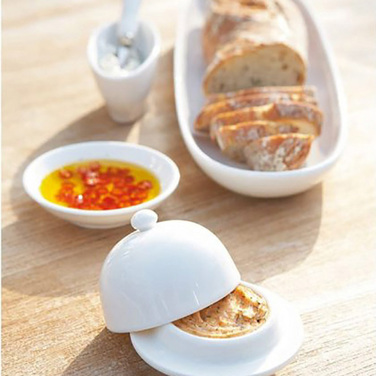 Блюдо сервірувальне довге, порцеляна, 40 х 12 см Maxwell & Williams WHITE BASICS ROUND