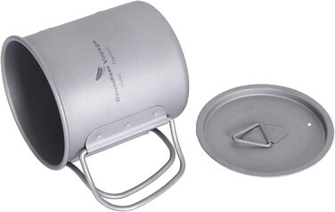 Дорожня кружка з кришкою та відкидною ручкою 300 мл. iBasingo