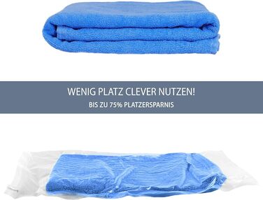 Вакуумні пакети 10 пакетів 35 x 50/40 x 60/50 x 70 см NORDIC