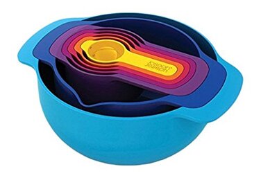 Набір мисок 7 предметів різнокольоровий Nest Plus Joseph Joseph