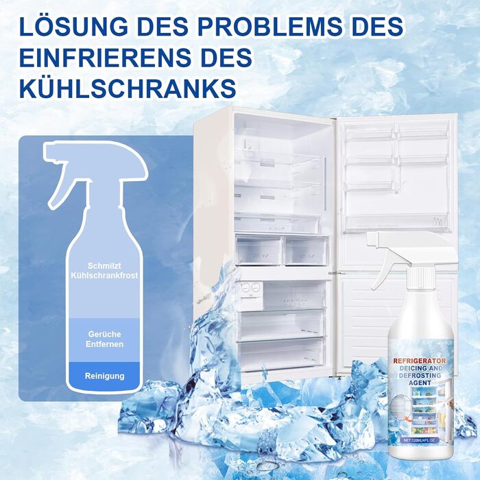 Засіб для миття холодильника 120 мл EONFAVE