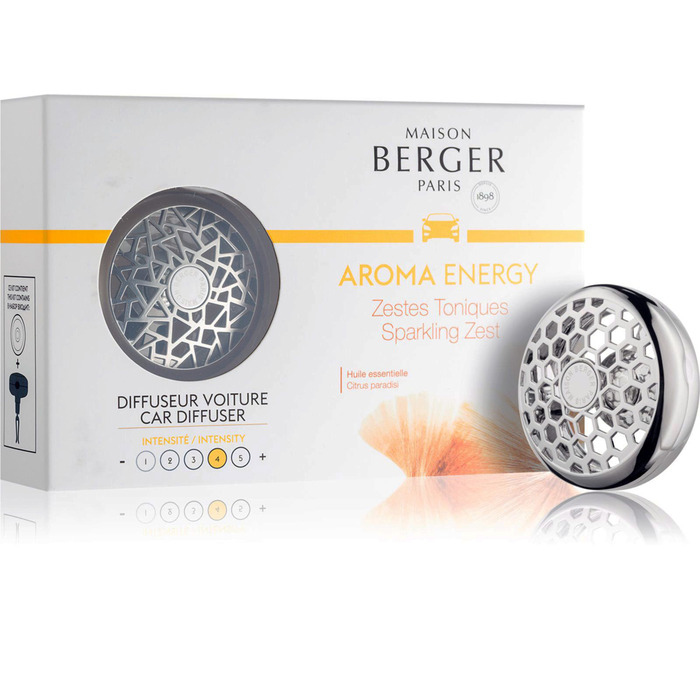 Дифузор для автомобіля Maison Berger Paris з ароматом AROMA ENERGY