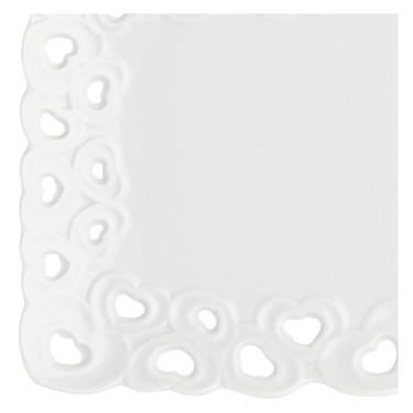 Піднос прямокутний La Porcellana Bianca VALENTINO, порцеляна, 20 х 13 см