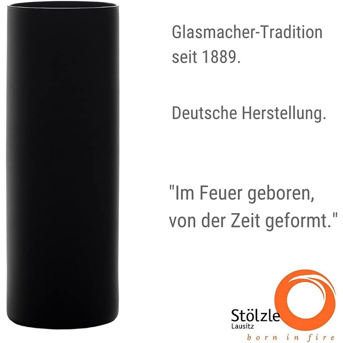 Стаканы для кампари 320 мл, набор 6 предметов, черные New York Bar Stölzle Lausitz
