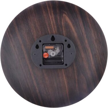 Настінний кухонний годинник YOAI, вінтажний, пошарпаний ШИК, античний, ностальгічний, сільський, кварцовий годинник з МДФ з безшумним механізмом, 12 дюймів/30 см Ø (Лондон 1887)