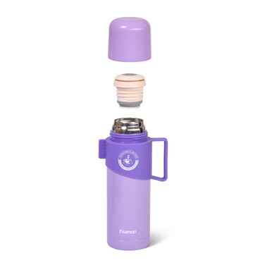 Термос для чая и кофе Fissman 350 мл лиловый (9630)