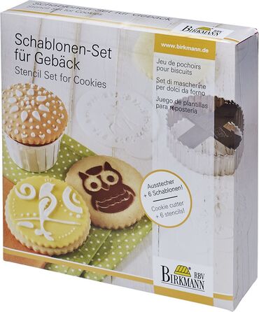 Набір для випічки, 6 предметів, Ganzjahr RBV Birkmann