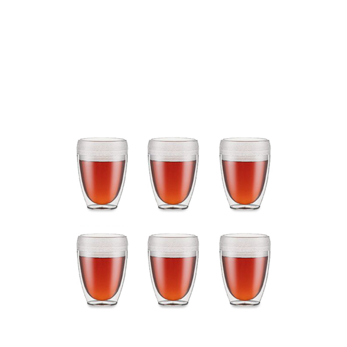 Набір склянок з подвійними стінками, 0,35 л, 6 предметів, Pavina Outdoor Bodum