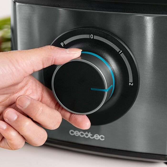 Кухонний комбайн 2000 Вт, чорний Paprika 2000 Full Cecotec