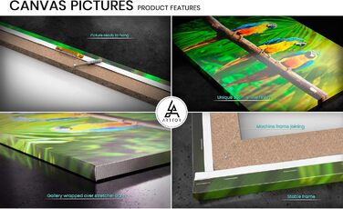 Картина на полотні з келихом вина 160 x 50 см ARTTOR