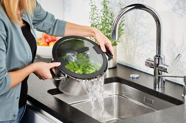 Каструля 24 см з кришкою Silence Pro Rosle