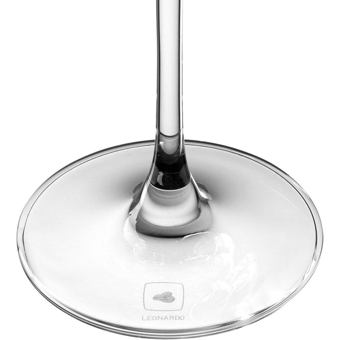 Келихи для рислінгу LEONARDO HOME PUCCINI (набір з 6 шт.) Келихи для вина, стійкі до подряпин (400 мл) Можна мити в посудомийній машині та довговічні Вічні келихи для білого вина Сучасний дизайн Келих для рислінгу Puccini 069540 6 келихів (келих для ігрис