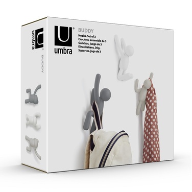 Набір гачків buddy, 3 шт. Umbra