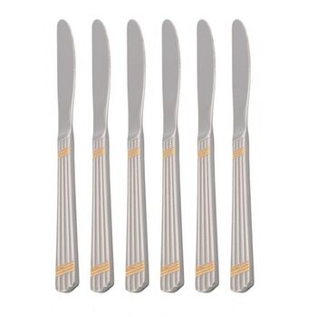 GIPFEL Ножі для столу DIADEM gold 6 шт. (нерж. сталь) 6251 GIPFEL