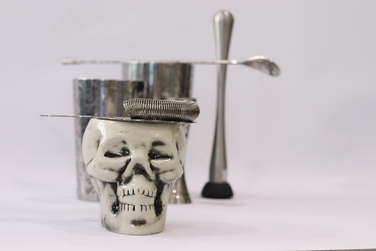 Набір бармена, 9 предметів, сатинована сталь, Tattoo, Urbanbar + ПОДАРУНОК келих TIKI