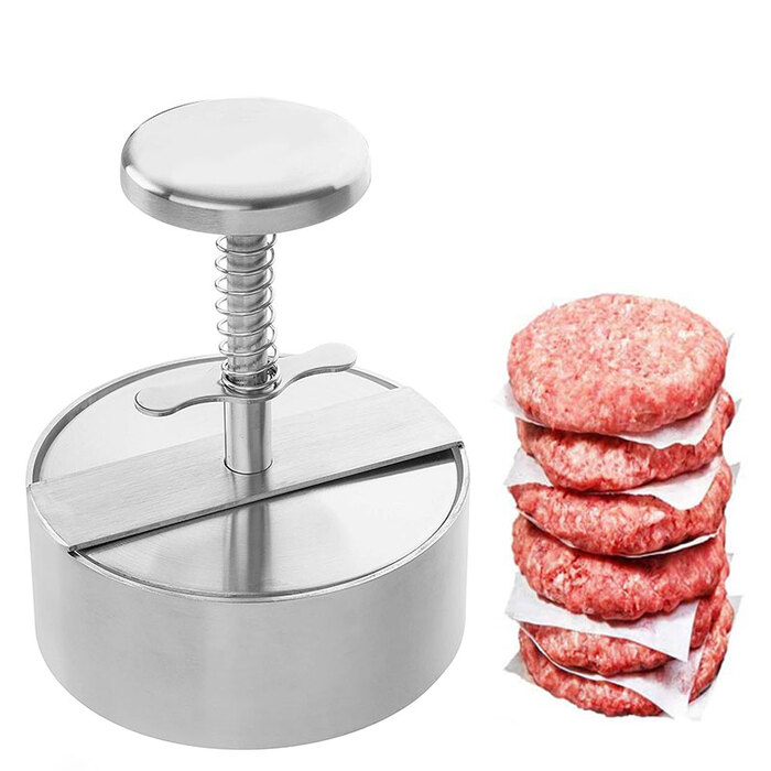 Прес для бургерів 11,5 см, нержавіюча сталь GRILLI 77758 Код: 003924