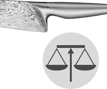 Нож поварской 20 см, дамасская сталь Chef`s Edition Damasteel WMF