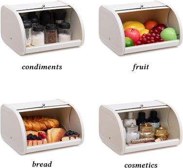 Хлібниця з кришкою що згортається 30,5 x 26 x 17,5 см HollyHOME