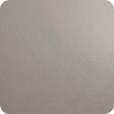 Набор бирдекелей 4 шт, светло-серые Leather ASA-Selection