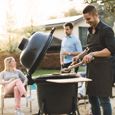 Великий керамічний гриль-піч BergHOFF, чорний