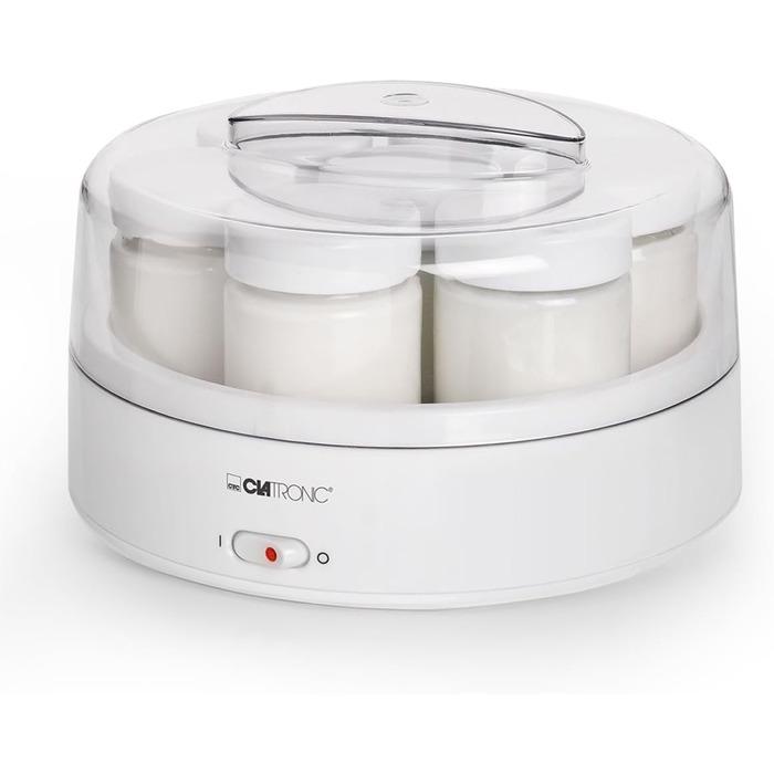 Йогуртниця на 7 порційних баночок по 160 мл Clatronic