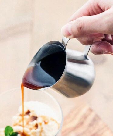 Маленький кувшин для сливок 85 мл, набор 12 предметов, нержавеющая сталь LYHLYA