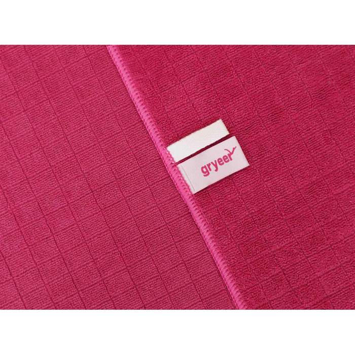 Набір з 8 кухонних рушників з мікрофібри, мяких, суперабсорбуючих і безворсових кухонних рушників, 45 x 65 см (рожевий)