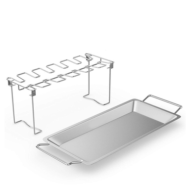 Стойка для куриных ножек и крылышек нерж GRILLI 9625 Код: 009625