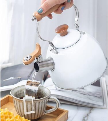 Чайник газовий, білий, 1.5 л SSDDLZEQ