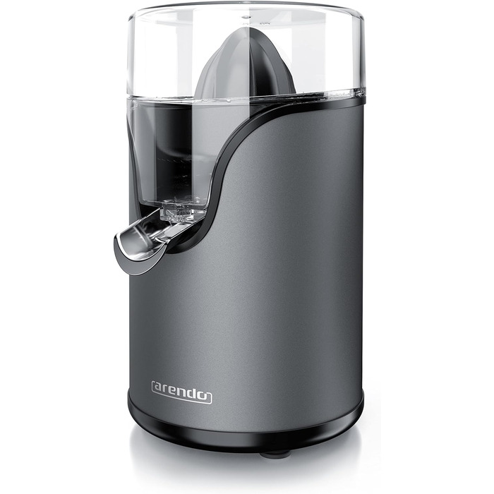 Соковижималка - Ручна соковижималка з нержавіючої сталі - механічна соковижималка - соковижималка для апельсинів Соковижималка для цитрусових ручна з важелем - для апельсинів, грейпфрутів, цитрусових - суцільна конструкція (B антрацит)