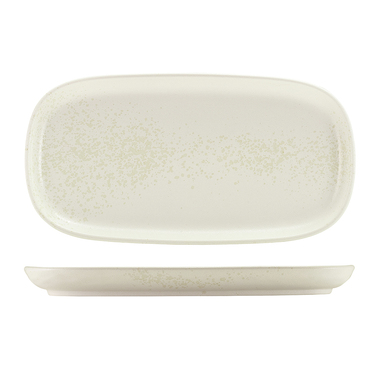 Страва прямокутна 35*18 см, сіра, Sereno Alto, GenWare