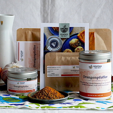 Апельсиновий перець, 120 грам в банці Gewuerze der Welt