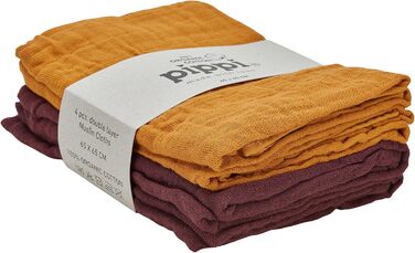 Набір із 4 тканинних рушників для дітей Unisex Baby Pippi